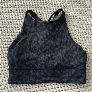 Lululemon High Neck Crop Top